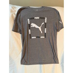 PUMA men's t-shirt  charcoal gray size large